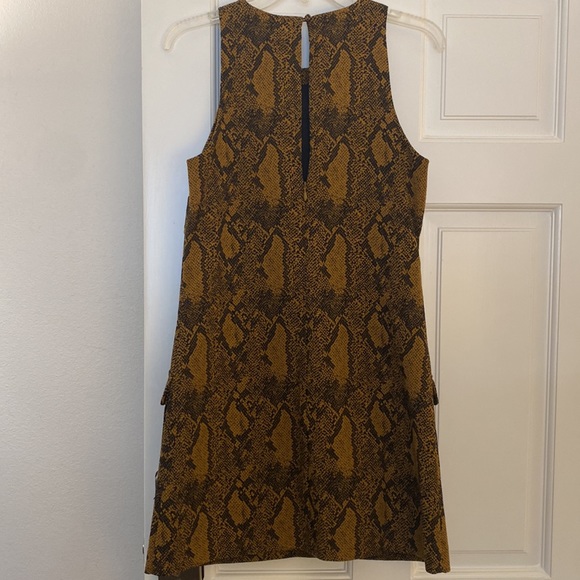Joie Tonie Snakeskin Python Print Dress - Picture 4 of 5